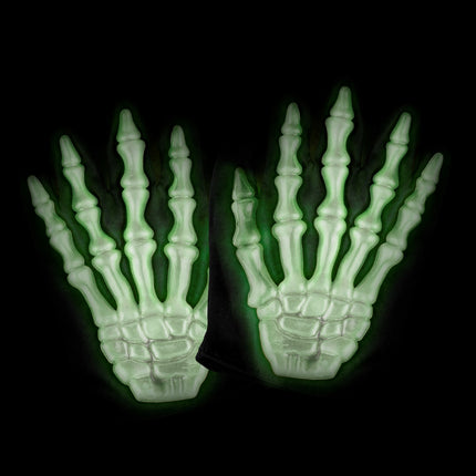 e-carnavalskleding-SYK Skelethandschoenen 3D G.I.D. kinderen