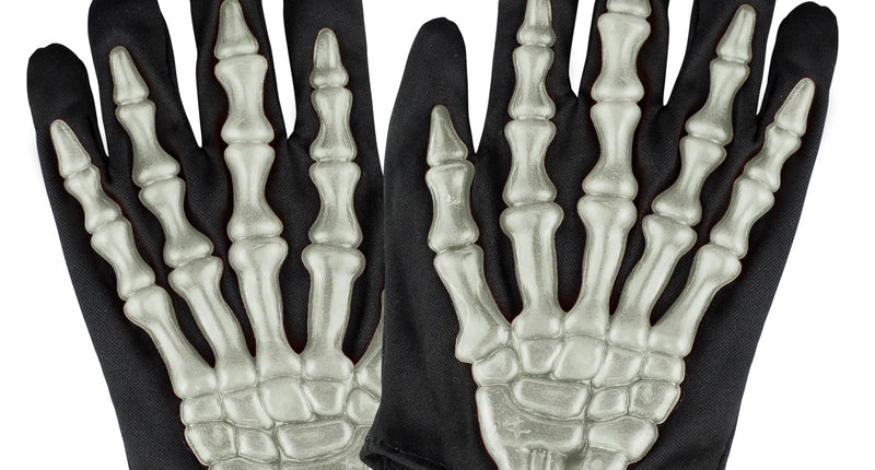e-carnavalskleding-SYK Skelethandschoenen 3D G.I.D. kinderen