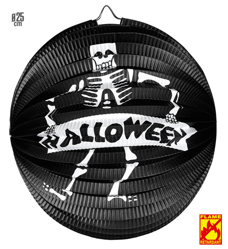 e-carnavalskleding-SYK Skeleton lampion decoratie 25 cm