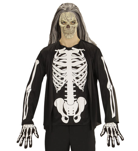 e-carnavalskleding-SYK Skeleton shirt voor Halloween