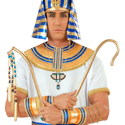 e-carnavalskleding-SYK Slangen armband goud Egyptisch