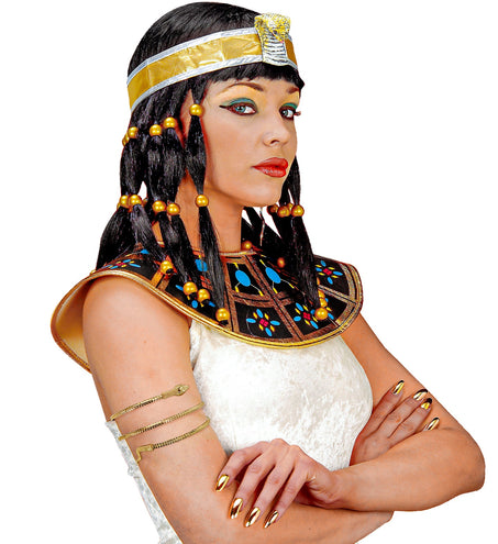 e-carnavalskleding-SYK Slangen armband goud Egyptisch