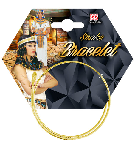 e-carnavalskleding-SYK Slangen armband goud Egyptisch