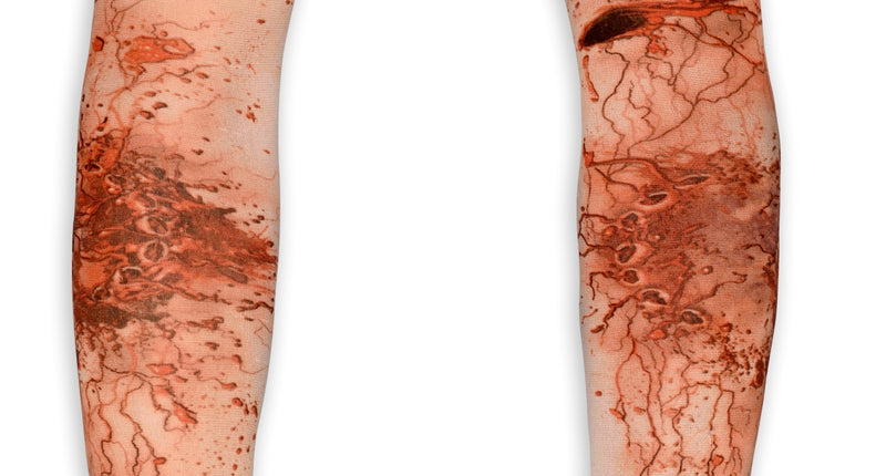 e-carnavalskleding-SYK Sleeve gewonde armen