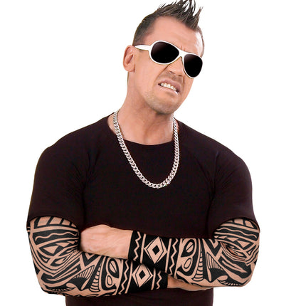 e-carnavalskleding-SYK Sleeves tribal tattoo