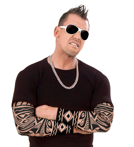 e-carnavalskleding-SYK Sleeves tribal tattoo