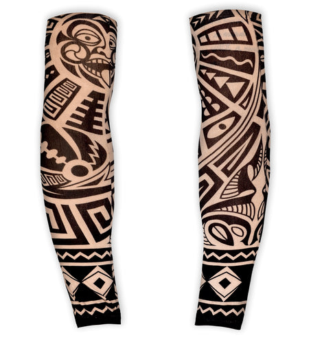 e-carnavalskleding-SYK Sleeves tribal tattoo