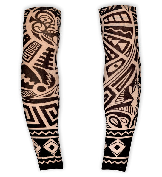 e-carnavalskleding-SYK Sleeves tribal tattoo