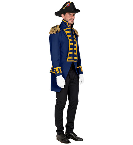 e-carnavalskleding-SYK Slipjas blauw heren