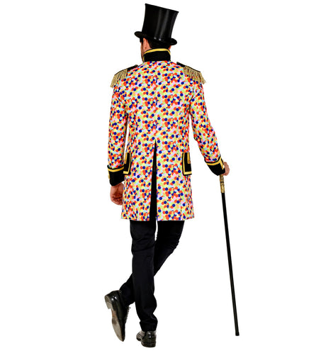 e-carnavalskleding-SYK Slipjas Clown carnaval meerkleurig heren