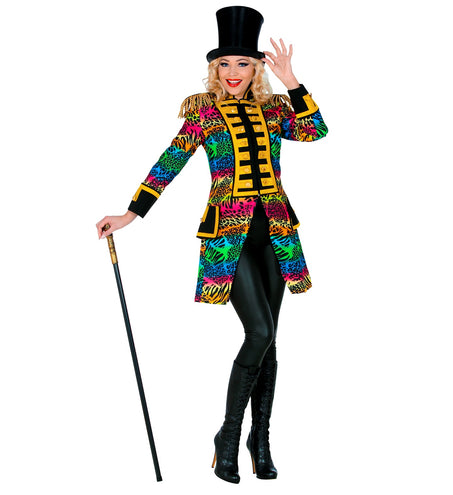 e-carnavalskleding-SYK Slipjas disco zebra jaren 80 dames
