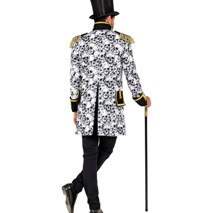 e-carnavalskleding-SYK Slipjas halloween schedels heren