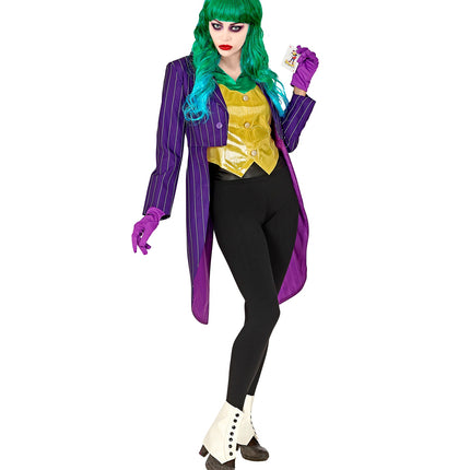e-carnavalskleding-SYK Slipjas Joker dames