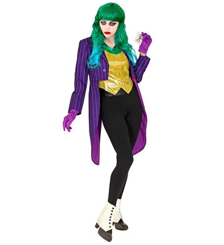 e-carnavalskleding-SYK Slipjas Joker dames