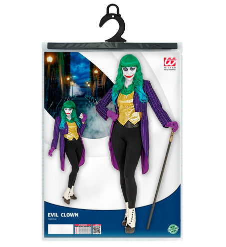 e-carnavalskleding-SYK Slipjas Joker dames