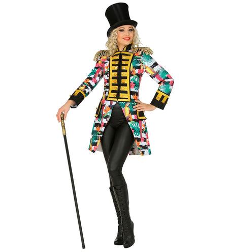 e-carnavalskleding-SYK Slipjas parade Tropicana dames