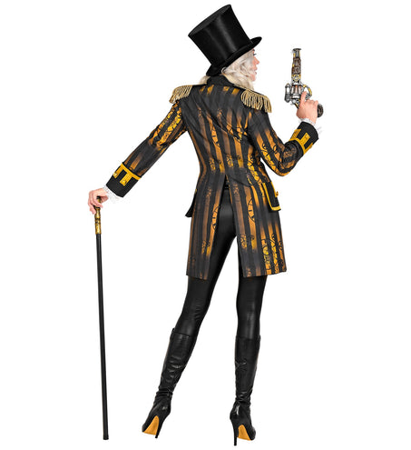 e-carnavalskleding-SYK Slipjas steampunk dames