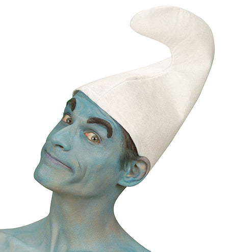 e-carnavalskleding-SYK Smurfenmuts wit