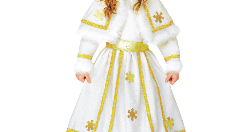 e-carnavalskleding-SYK Sneeuw prinsessen jurk kind