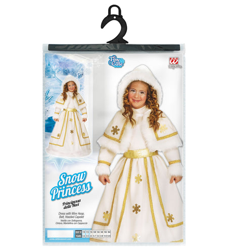 e-carnavalskleding-SYK Sneeuw prinsessen jurk kind