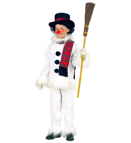 e-carnavalskleding-SYK Sneeuwpop pak Kind Flanel & Plushe