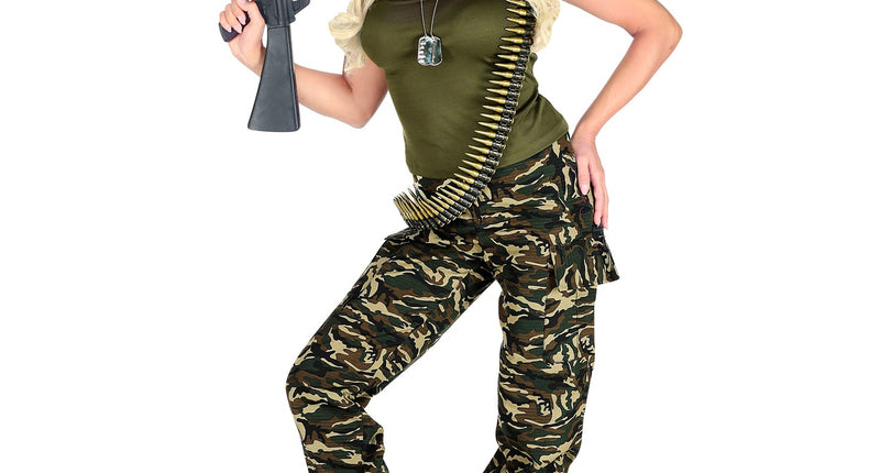 e-carnavalskleding-SYK Soldaten kostuum dames