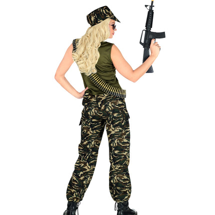 e-carnavalskleding-SYK Soldaten kostuum dames