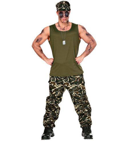 e-carnavalskleding-SYK Soldaten pak Leo