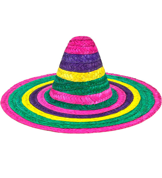 e-carnavalskleding-SYK Sombrero 50cm veelkleurig Annie