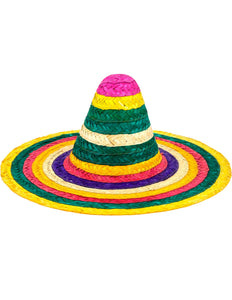 e-carnavalskleding-SYK Sombrero 50cm veelkleurig Hannie