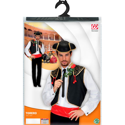 e-carnavalskleding-SYK Spaans Torero stierenvechter shirt