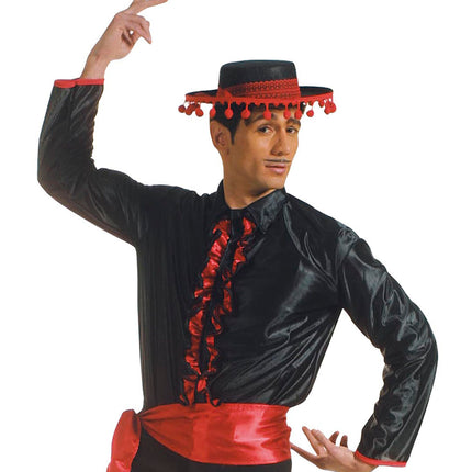 e-carnavalskleding-SYK Spaanse Flamenco hoed