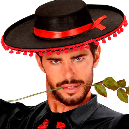 e-carnavalskleding-SYK Spaanse Flamenco hoed