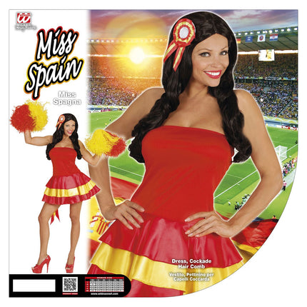 e-carnavalskleding-SYK Spaanse jurk dames Spanje supporter