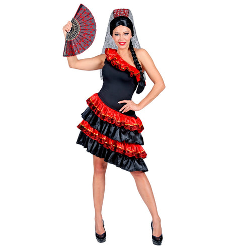 e-carnavalskleding-SYK Spaanse Senorita jurk dames