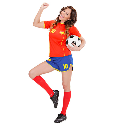 e-carnavalskleding-SYK Spanje voetbal kostuum dames