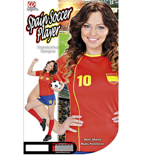 e-carnavalskleding-SYK Spanje voetbal kostuum dames