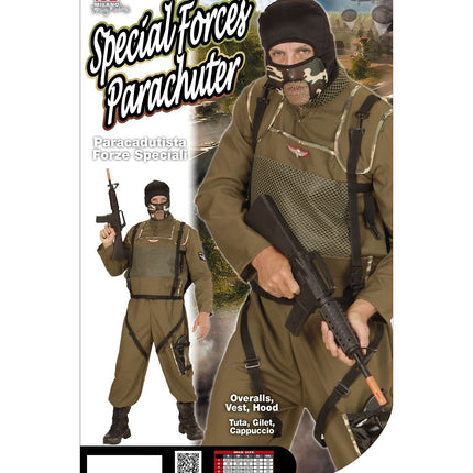 e-carnavalskleding-SYK Special Force parachute pakken