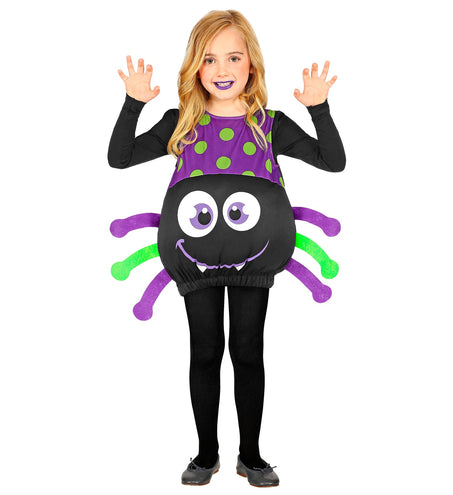 e-carnavalskleding-SYK Spinnen jumpsuit kinderen