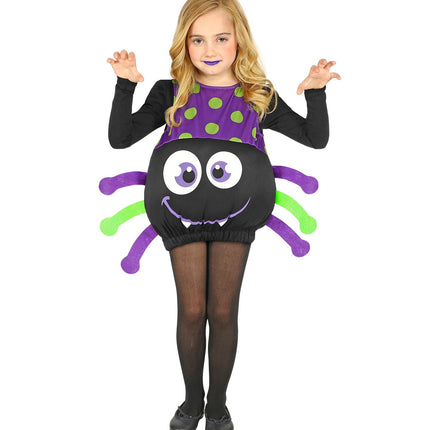 e-carnavalskleding-SYK Spinnen jumpsuit kinderen