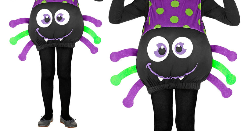 e-carnavalskleding-SYK Spinnen jumpsuit kinderen