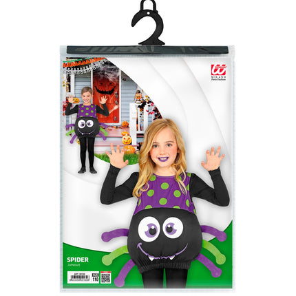 e-carnavalskleding-SYK Spinnen jumpsuit kinderen