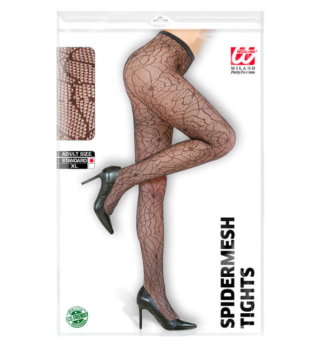 e-carnavalskleding-SYK Spinnenweb panty