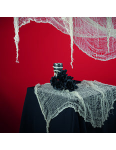e-carnavalskleding-SYK Spoken doek deco doek wit Halloween
