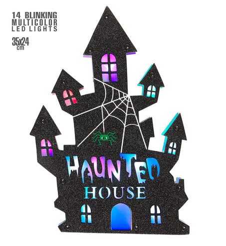 e-carnavalskleding-SYK Spookhuis wanddecoratie Haunted House