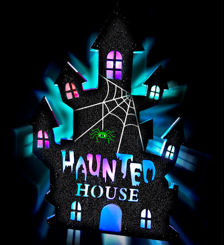 e-carnavalskleding-SYK Spookhuis wanddecoratie Haunted House