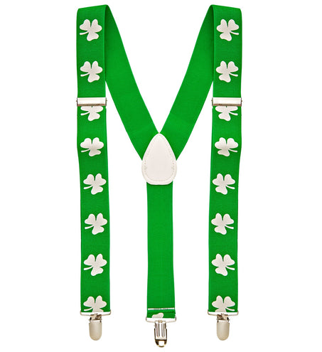 e-carnavalskleding-SYK St. Patrick's day bretels klavertje
