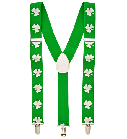 e-carnavalskleding-SYK St. Patrick's day bretels klavertje