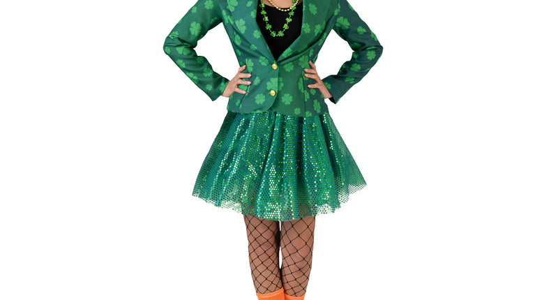 e-carnavalskleding-SYK St. Patricks Day colbert jasje dames