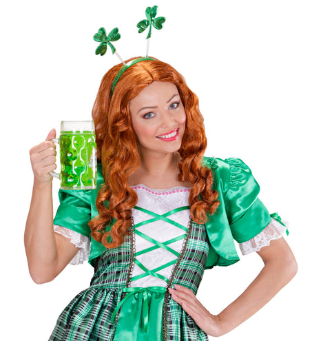 e-carnavalskleding-SYK St. Patrick's day haarband klavertjes